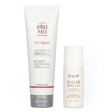 馥蕾詩 Fresh - Fresh 甜糖 滾珠止汗膏 75ml X EltaMD 防水戶外防曬乳UV Sport SPF 50  226g
