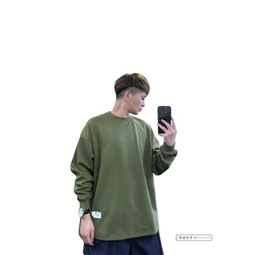 『老爺有喜』重磅RAM刺繡白標大學T-綠(NOF2309B5534)