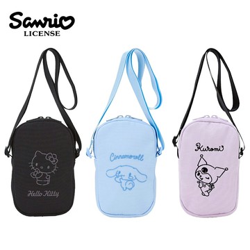 【日本正版】三麗鷗 隨身側背包 斜背包 側背包 隨身小包 凱蒂貓 大耳狗 酷洛米