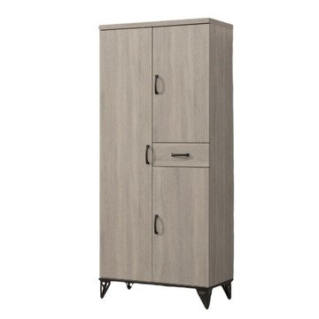 【MUNA 家居】萊德2.7X6尺高鞋櫃(共兩色)薰衣草色