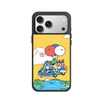 iPhone 17 Pro Max SolidX 黑 - 貓貓蟲咖波 Bugcat Capoo - 10th 貓蟲世界探險去