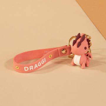 【Bellzi】 Draggi Figure Keychain 噴火龍立體公仔吊飾