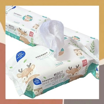 ［so媽］✨台灣製造📦台灣優紙濕紙巾 80抽/包 純水濕紙巾 不連抽 0刺激 清潔保濕 濕紙巾 80抽 純水 台灣製