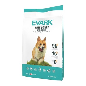 EVARK 加拿大-無穀海陸龍蝦犬 5.4kg (D103-5.4) 七種肉適合全生長階段全品種犬(狗主食/狗乾糧/狗飼料)