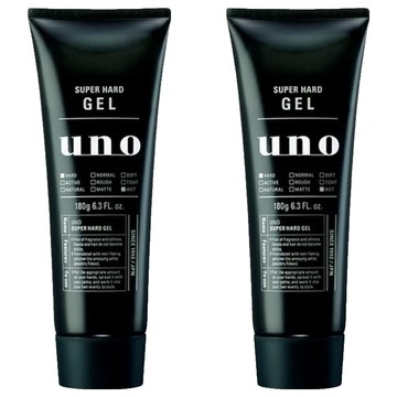 uno 強硬作風定型膠  180g  2條