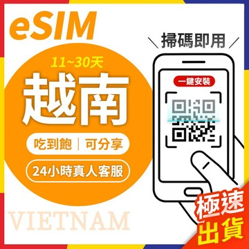 【極速出貨】eSIM越南 長天數 越南esim esim 越南 富國島esim 越南 越南網卡 越南上網卡 富國島