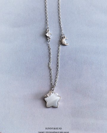[預購] 月光星鑽鎖骨鍊 / Moonlight Sparkle Necklace