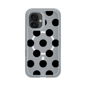 iPhone 16 AirX 流變灰 - Pattern Play - 棋盤圓點