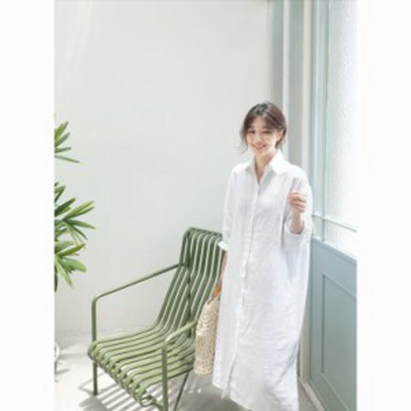 シャツワンピース ロングシャツワンピース 大きいサイズ 秋 ワンピース チュニック ロング チュニックワンピース 白 長袖 白シャツ 紫外 通販 Lineポイント最大get Lineショッピング