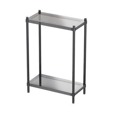 【dayneeds】極致美學 60x30x90公分 二層烤漆架 兩色可選黑色