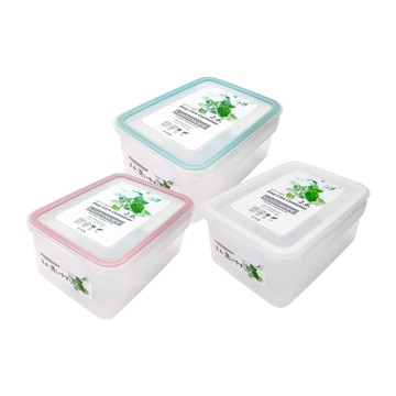 【Lustroware】日本岩崎日本製可套疊防漏微波保鮮盒-2.6L(原廠總代理)