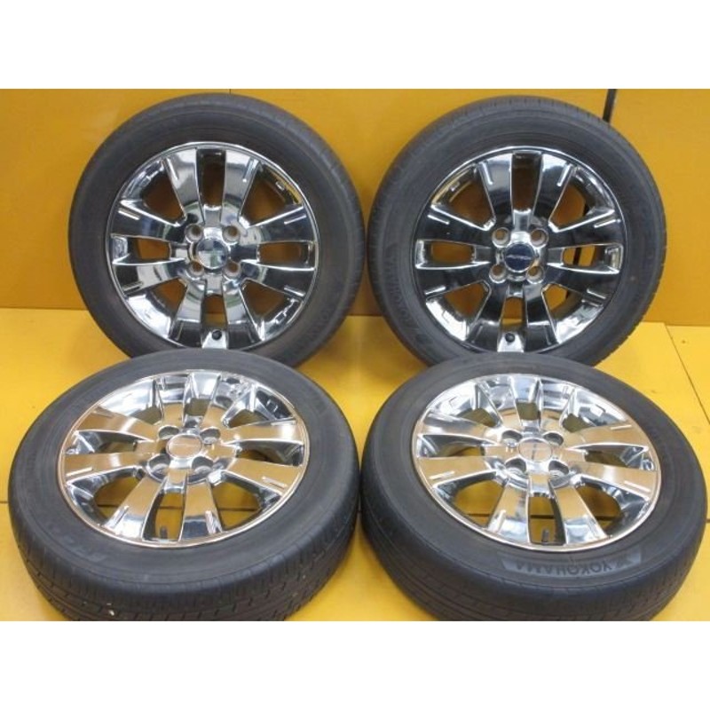 中古 ホイールタイヤ 4本 175/60R15 ニッサン キューブオーテック 純正