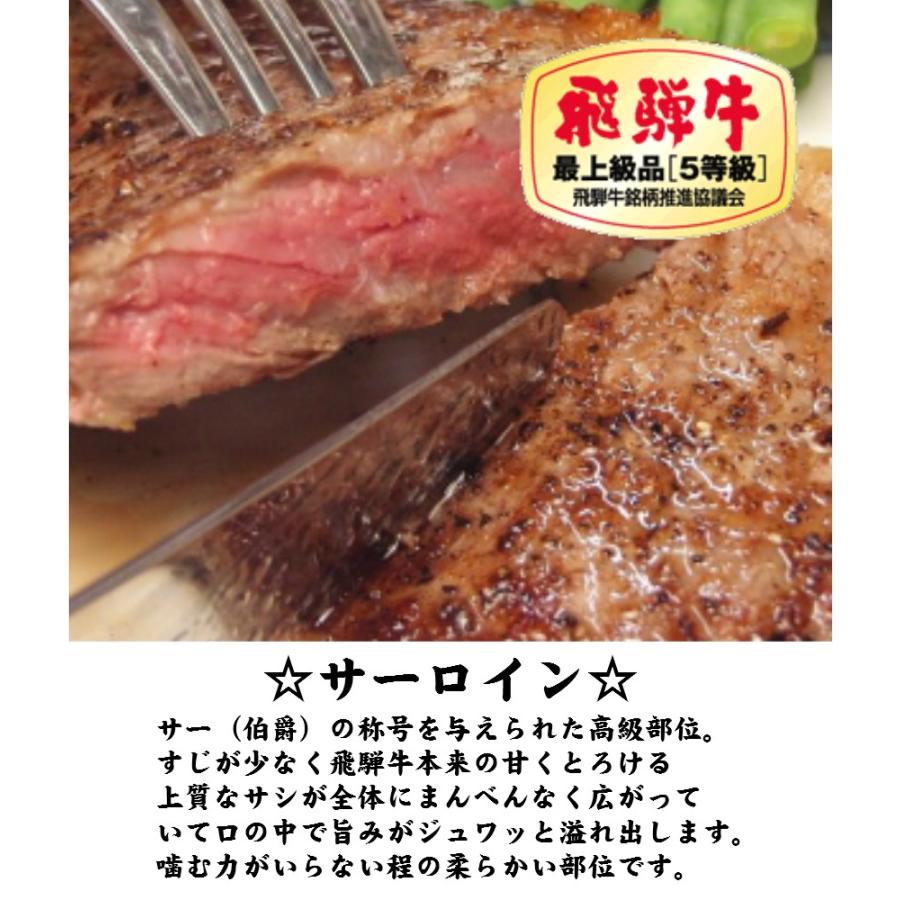 飛騨牛 サーロインステーキ 300g × 1枚 A5 肉 ギフト ステーキ肉 黒毛和牛 鉄板 焼肉