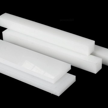 【五金 熱銷】白色尼龍板方條尼龍棒聚四氟鐵氟龍POM板長條超硬賽鋼板零切加工 優選