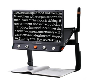 電子式放大鏡 SightCare CloverBook XL Pro (15.6吋螢幕)