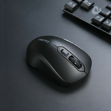 滑鼠 USB 筆電滑鼠 遊戲辦公通用達爾優LM115滑鼠雙模式 辦公商務筆記本電腦專用