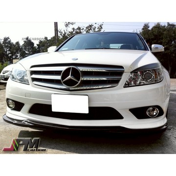 JPM 賓士 M-Benz 全新 08-11 W204 C Class GH款 碳纖維 前下巴 碳纖維材質 品質保證