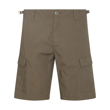 Carhartt Wip - Deep Green Cotton Aviation Shorts
