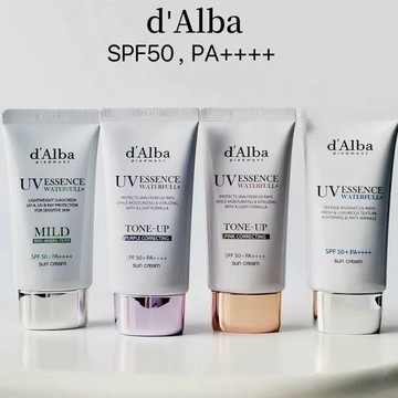 【d'Alba】韓國 水润妆前乳 防晒霜提亮 毛孔隱形霜 防曬隔離霜 隔離 妝前乳 隔離霜 防曬 遮瑕 三合一