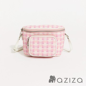 aziza DOPAMINE斜背腰包 果凍粉