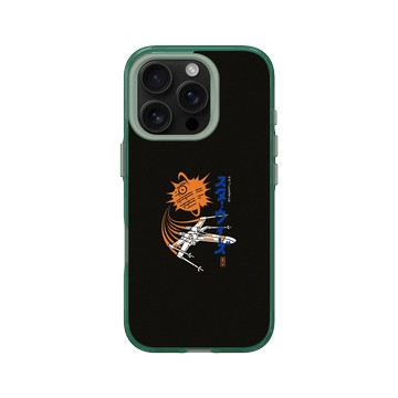 iPhone 16 Pro Clear 憂墨綠 - 迪士尼-星際大戰 Star Wars - 戰機-日文字系列