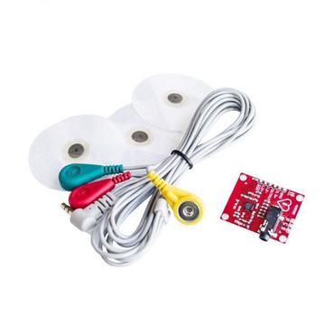 【AI電子】*(18-6)心電測量AD8232 脈搏心臟心電圖套件兼容Duinofun