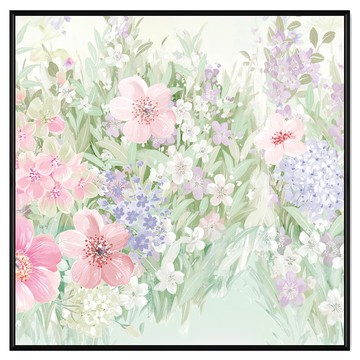 BOLUO GALLERY 菠蘿選畫所 春韻花喃 II BFSP6628B 掛畫  60 x 60cm  黑色