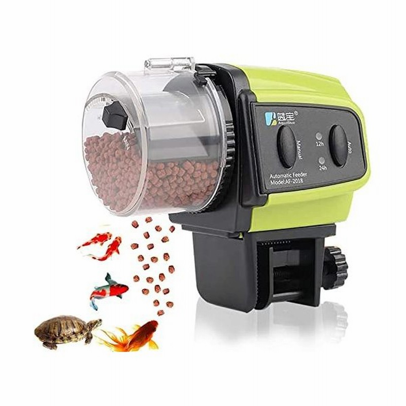 自動餌やり器 自動給餌器 錦鯉 International Sum Edu