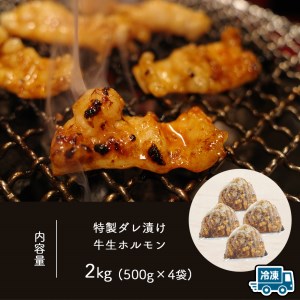 特製ダレ漬け 牛生ホルモン 2kg