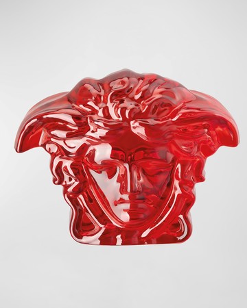 Red Medusa Paperweight
