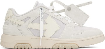 Off-White 灰色 & 灰白色 Slim Out Of Office 运动鞋