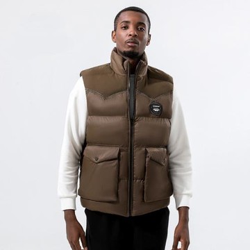 Male Winter Casual Waistcoat Vest Plus Size 歐美加厚馬甲大碼