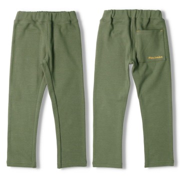 MJJ秋冬純色長褲-綠色