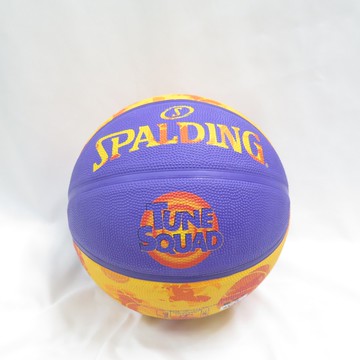 SPALDING SP 怪物奇兵 七號籃球 橡膠籃球 SPA84595 黃色【iSport商城】