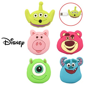 【日本正版】皮克斯電影系列 充電線 保護套 iPhone專用 玩具總動員 怪獸大學 三眼怪 熊抱哥 毛怪 大眼仔