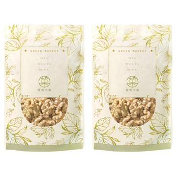 GreenMarket 菓青市集 美國原味生核桃/堅果/核桃仁  230g  2包