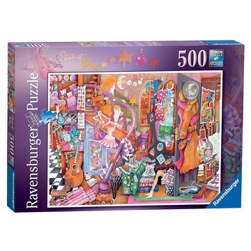 維寶拼圖 學生主題 訓練專注力 居家裝飾 送禮首選  Multicolor  500片  1盒