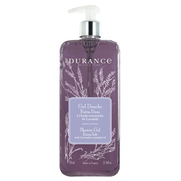 DURANCE 朵昂思 馬賽沐浴膠 薰衣草精油 750ml 溫和潔淨 保濕滋潤  1瓶