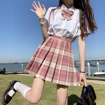 🌈綺羅✨學生JK制服✨樹莓 高品質學生服  高校服 國中制服  蝴蝶結  學院風套裝  修身顯瘦 百褶裙 角色扮演