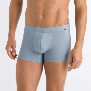 【HANRO】Cotton Essentials貼身四角男內褲(海藍)