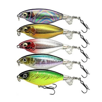 釣魚餌/路亞假餌 螺旋槳拖拉機路亞假餌(12g/6cm/5隻裝)