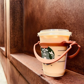 HhL【拎杯】矽膠防水飲料提袋 | 泰奶