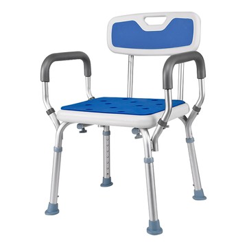 【澄境】 扶手靠背洗澡椅 坐墊加厚單一色