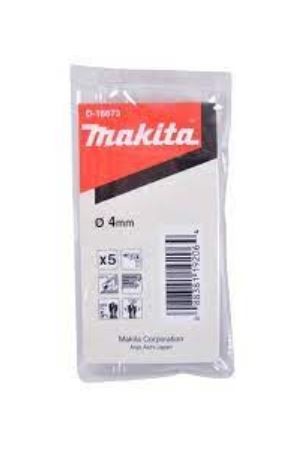 MAKITA 牧田 D-16673 金屬鑽頭 直柄鑽尾組 5支組 HSS-Co(鈷) 4mm*75mm