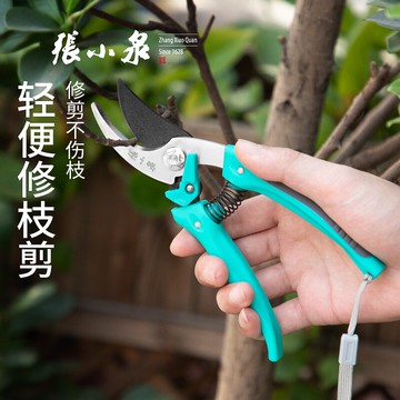 張小泉剪枝剪刀果樹園藝園林家用強力剪刀修剪樹枝花枝摘果剪刀