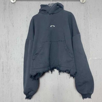 原創自主巴黎風格琉蘇雙環衛衣帽衫正確版本短款寬松新款24SS