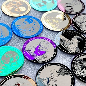 精品免運✨光死去的夏天金屬鏡面吧唧徽章忌堂光辻中佳紀