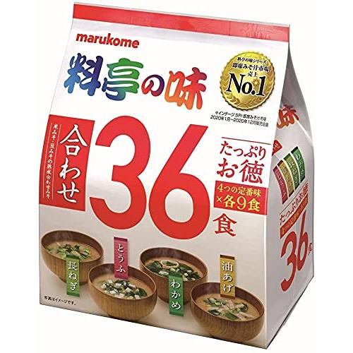 マルコメ たっぷりお徳料亭の味36食