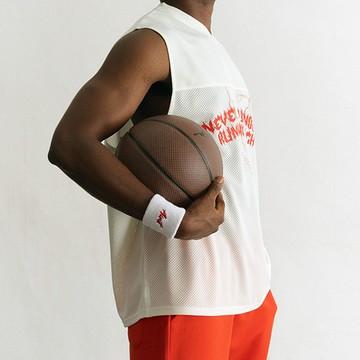 Airit 男士網眼拼接籃球無袖上衣  N/A  N/A