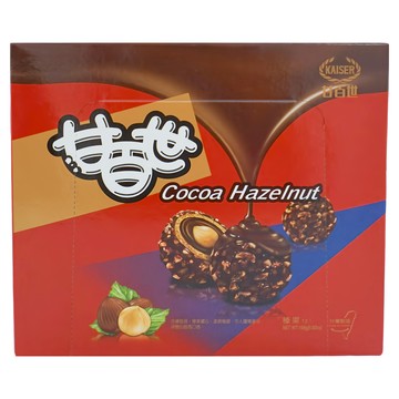 甘百世 榛果Set 香濃巧克力搭配酥脆榛果  168g  1盒